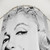 Marilyn Monroe Black and White Vintage Shower Curtain
