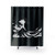 The Great Wave Off Kanagawa White Shower Curtains