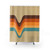 70s Retro Striped Shower Curtains