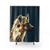 Spotted Hyena Portrait Shower Curtain