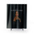 Schwarzes Herz by Ayliva Shower Curtains