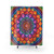 Vibrant Lotus Mandala Shower Curtains
