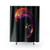 Space Surfing Shower Curtain