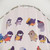 Lovely little bird shower curtain