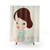 Yoshimoto Nara Baby Girl Painting Shower Curtains