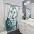 Owl Print Shower Curtains for Boho Bathroom Decor