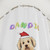 Dandie Dinmont Terrier in Christmas Hat Shower Curtain