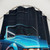 Blue German Sports Car Shower Curtain