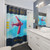 Pretty Red Plane Studio Ghibli Themed Shower Curtain
