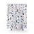 Vintage pastel terrazzo pattern shower curtain