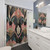 Art Deco Geometric Shower Curtains