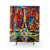 Paris-themed shower curtains featuring Leonid Afremov's oil painting