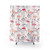 Flamingo Bird Retro Background Shower Curtains