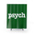Psych TV Show Themed Shower Curtains