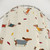 Cute Dachshund Shower Curtains with Autumn Leaves Design