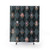 British Hooky (Blue) Shower Curtains