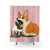Corgi Christmas Shower Curtains