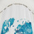 World map watercolor shower curtain