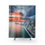 Sunset Shower Curtains featuring The Needles Lighthouse