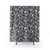 Black Snow Shower Curtains - Minimalist Bathroom Decor