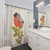 Eurasian Bullfinch Shower Curtains