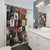 Retro 80s Album Cover Shower Curtain