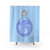 Blue Moon Shower Curtains with Witchcraft Design