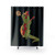 Funny Iguana Guitar Shower Curtains