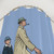 Vintage Monsieur Hulot Shower Curtains by Jacques Tati