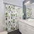 Papercut Houseplants Shower Curtain