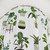 Papercut Houseplants Shower Curtain