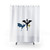 Fourth Wing Dragons Shower Curtain
