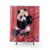 Panda Print Shower Curtain - Cute and Furry Animal Design