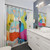 Abstract Shower Curtains by Canadian Artist Claire Desjardins
