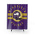 Minnesota Vikings NFL Shower Curtains with Helmet Design