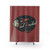 Fallout Red Rocket Distressed Shower Curtain