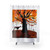Nature-inspired shower curtains featuring Autumn Oak, Hound, and Squirrel designs