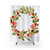 Watercolor Wreath Shower Curtain