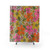 Groovy 1960s Floral Shower Curtains