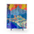Vibrant River Shower Curtain with Pop Art Design