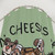 Festive "No Cheeses for Us Meeces" Shower Curtains"
