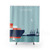 Hamburg Travel Poster Shower Curtain