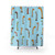 Colorful garden eels shower curtain with aquatic sea life design