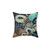 Metallic Octopus II Decorative Pillow