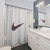 Nike Logo Shower Curtain for Modern Bathroom Decor