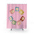 Cute Baby Shower Curtains with Crying Nymphs