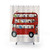 Colorful London Bus Shower Curtains for Nursery Decor