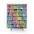 Rainbow Books Shelf Pattern Shower Curtains