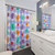Pattern 01 Shower Curtains by Bumble Nums