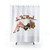 Vintage Bomber Nose Art Shower Curtains